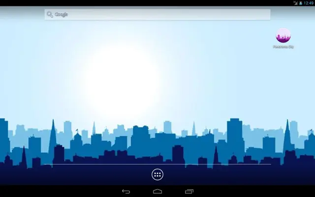 Panorama City Free Live Wallpaper android App screenshot 0