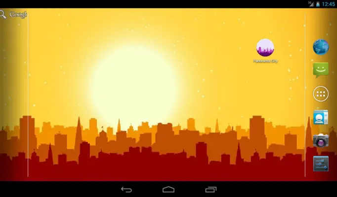 Panorama City Free Live Wallpaper android App screenshot 1